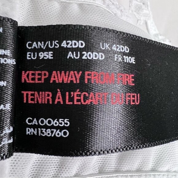 ADDITION Elle Ashley Graham Lace Thin  Micro Fiber Showstopper Bra Size 42DD​ - Picture 12 of 13